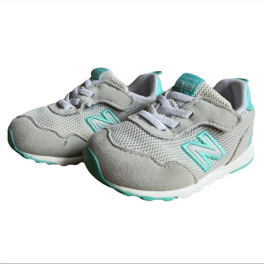New Balance 515 Toddler Sneakers Size 5 Gray Comfort Walking Shoes Streetwear